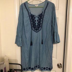 Chambray dress